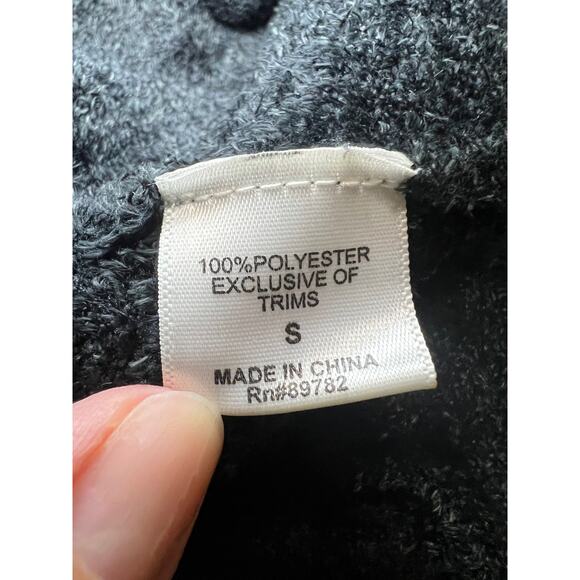 Josie Natori Women’s Tunic Sweater Black Size Small - Picture 4 of 11